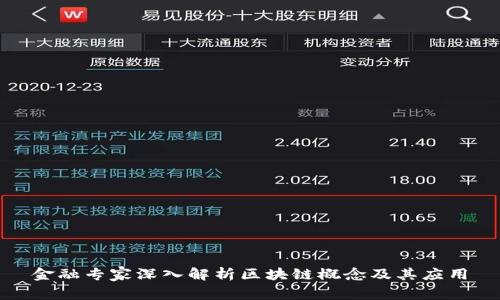 金融专家深入解析区块链概念及其应用